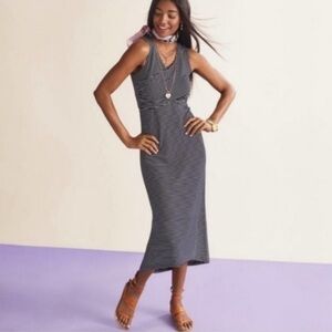 chinese dress ladies The Black Halter Bowknot Cutout Maxi Dress main image 1
